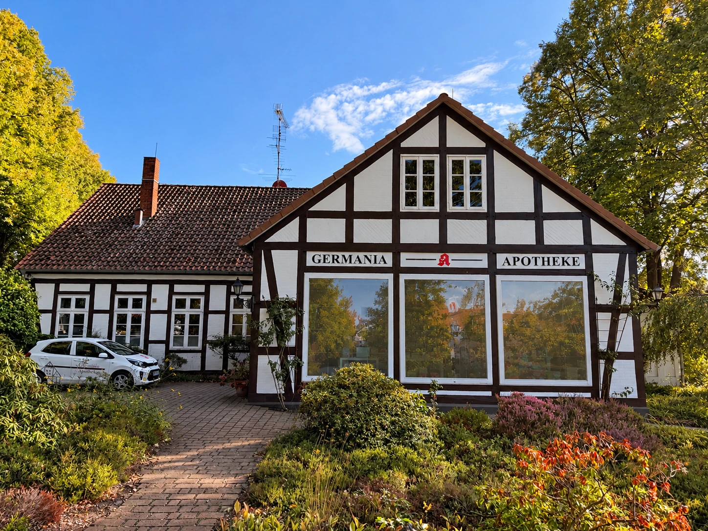 Germania Apotheke Schwarmstedt – Außenansicht